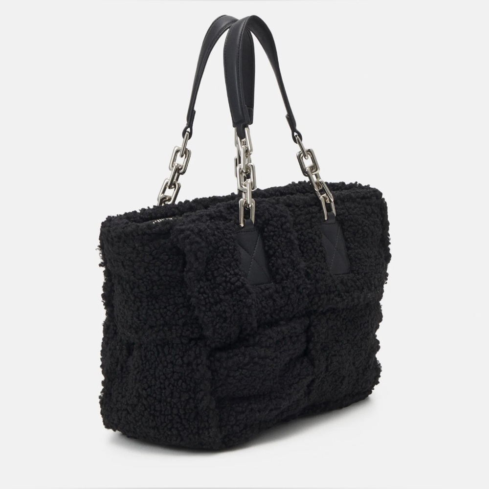Steve Madden X-Large Bcruch Sherpa Tote